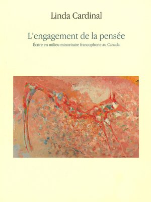 cover image of Engagement de la pensée (L')